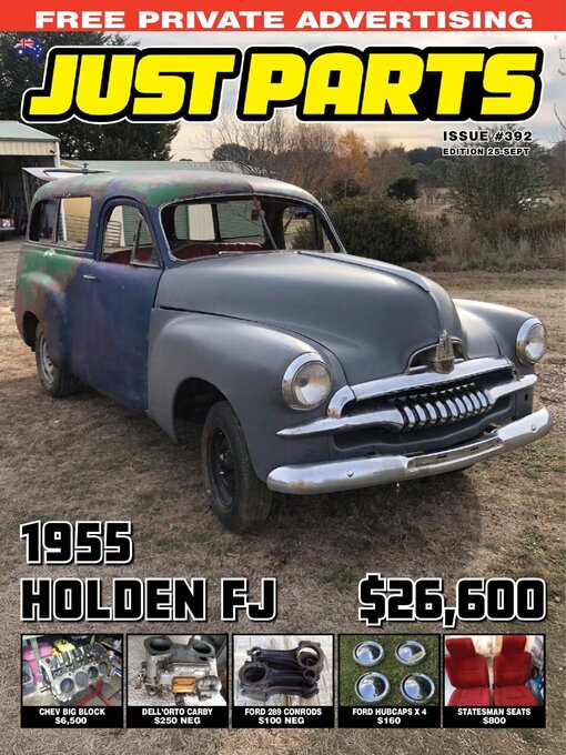 Title details for Just Parts by JUST AUTO Classifieds Pty Ltd - Available